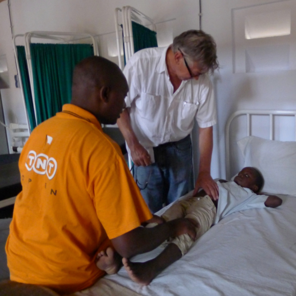 Annual examination in infirmary by a volunteer doctor.